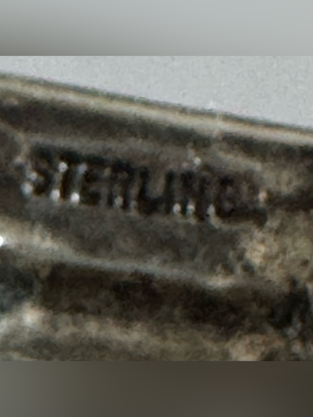 Judith Jack Sterling Marcasite Pendant with Clear Square Stone - Picture 5 of 7